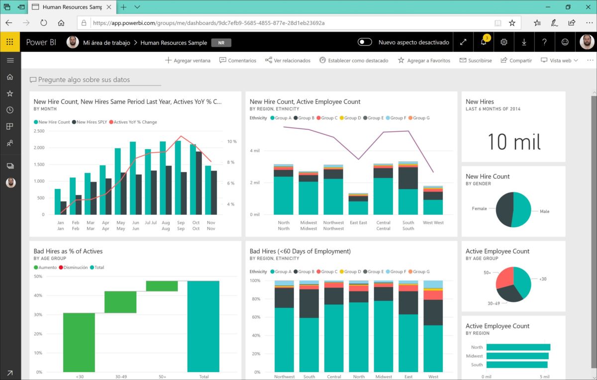 Comparacion De Power Bi Desktop Y El Servicio Power Bi Power Bi Images