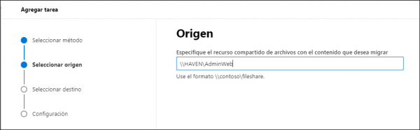 Origen. Cargar ficheros heredados a Sharepoint